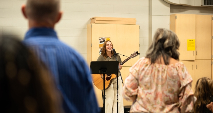 Chapel With Guitar